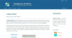 Desktop Screenshot of journal.iberamia.org