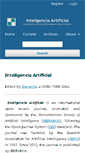 Mobile Screenshot of journal.iberamia.org